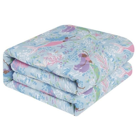 Mason & Molly Mermaid, Full 7pcs Comforter Set - Picture 4 of 4